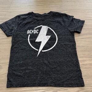 Original Retro Brand AC/DC Kids (sz S) Tee with White Lightning Emblem